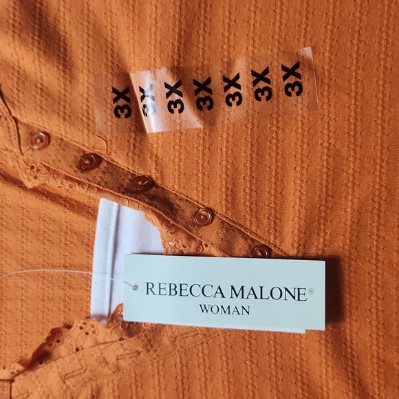 Rebecca Malone woman 3x blouse - Picture 3 of 4